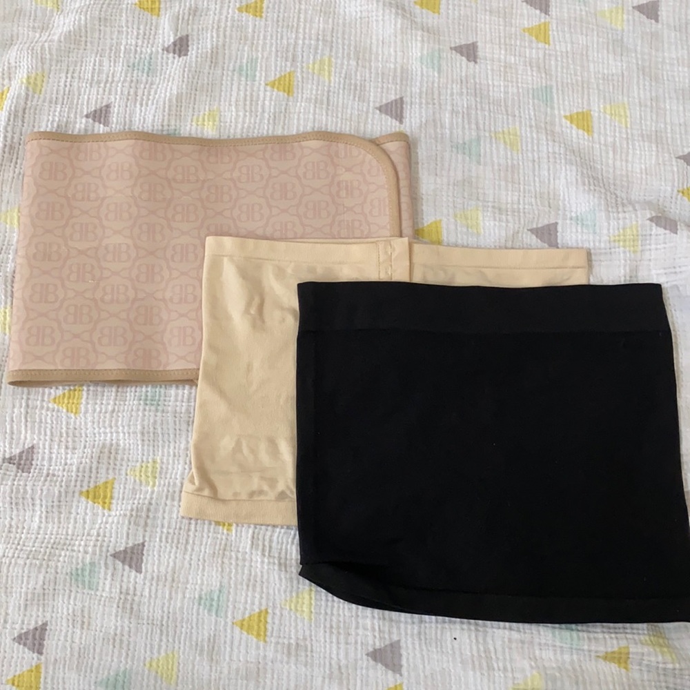 Belly Bandit Postpartum belly wrap + 2 belly shields